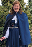 Graffer Cape (til bunaden med brodert liv)