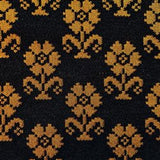 Metervare, Sør Trønder damevest, Gloria. Sort, Rød, Grønn, Blå